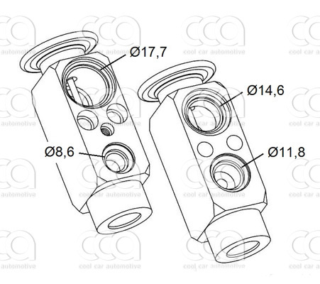 Blokventielen Expansieventiel  DAF 95 XF / MAN TGA