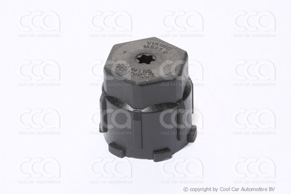 Servicenippels / adapters en toebehoren Dop zwart LD M8x1 HFO1234YF (5 st)