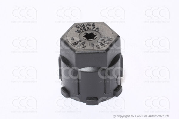 Servicenippels / adapters en toebehoren Dop zwart HD M10x0,75 HFO1234YF (5 st)