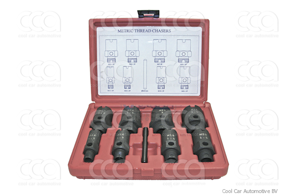 Werkplaatsuitrusting METRIC - Draadsnijset