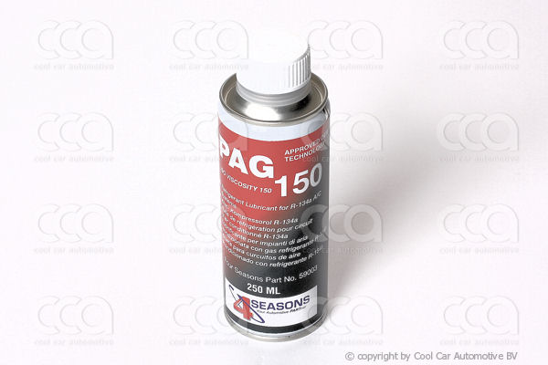 Compressor olie / lekdetektievloeistof Compressor olie PAG 150 (250 ml.)