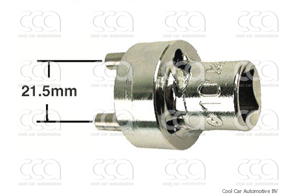 Werkplaatsuitrusting Demontagesleutel Hub Denso (steek 21.5)