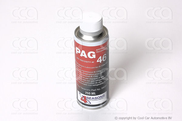 Compressor olie / lekdetektievloeistof Compressor olie PAG 46 (250 ml.)