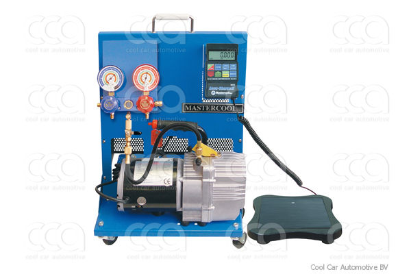 Werkplaatsuitrusting VACUMEER VULSTATION R134a DRAAGBAAR/MOBI