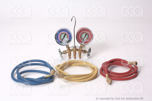 Werkplaatsuitrusting MANOMETER SET ZONDER SERV. KOPP.