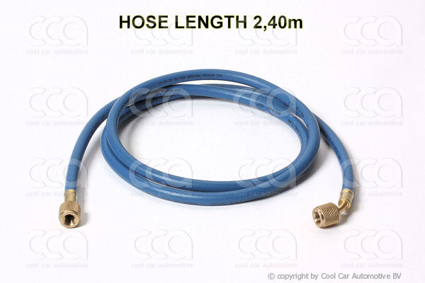 Werkplaatsuitrusting SERV. SLANG BLAUW 1/4 - 1/4 SAE (2,40m)