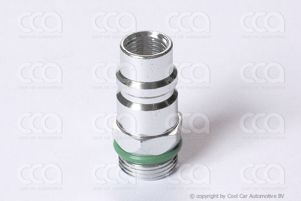 Servicenippels / adapters en toebehoren Lagedruk serviceventiel R134a (M13)