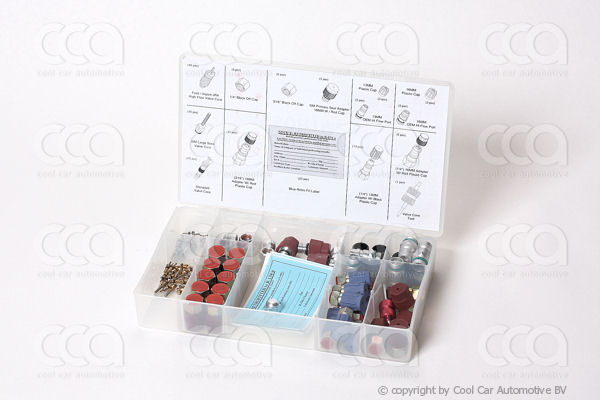 Servicenippels / adapters en toebehoren Assortiment retrofitadapters