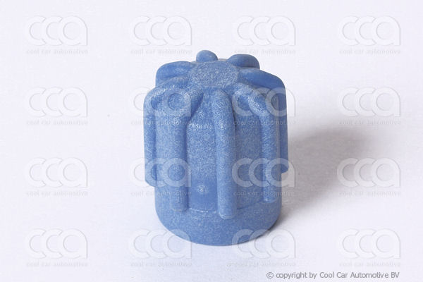 Werkplaatsuitrusting SERV. VENTIEL DOP LD BLAUW (10 STUKS)