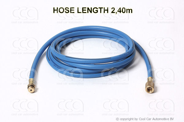 Werkplaatsuitrusting SERV. SLANG BLAUW M14X1.5-ACME (2,40m)