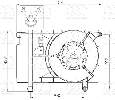 Ventilatoren Nissens Ventilator Daewoo Kalos 02-