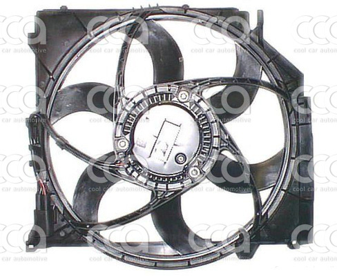 Ventilatoren Nissens Ventilator BMW X3 04-