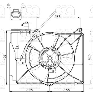 Ventilatoren Nissens Ventilator Toyota Avensis Verso 01-