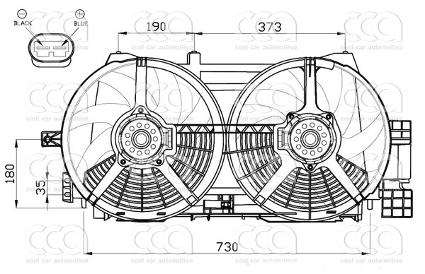 Ventilatoren Nissens Ventilator Renault Espace 96-