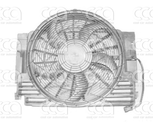 Ventilatoren Nissens Ventilator BMW X5 00-