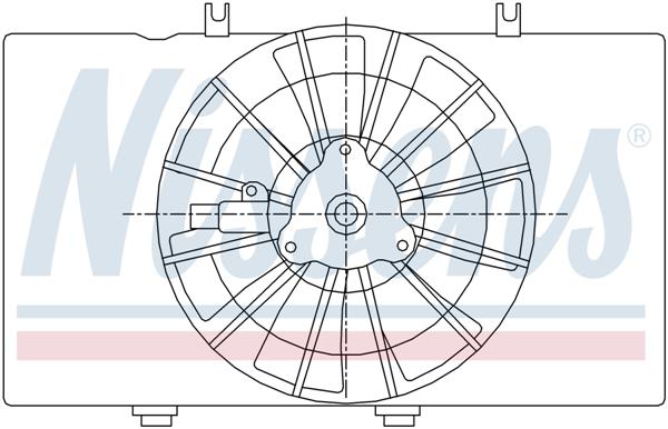 Ventilatoren Nissens Ventilator Chrysler Neon 99-