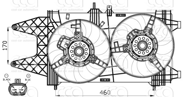Ventilatoren Nissens Ventilator Fiat Punto 1.9 D 99-03