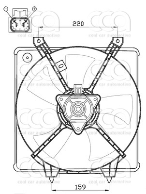 Ventilatoren Nissens Ventilator Mazda MX-5 98-