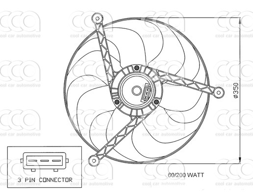 Ventilatoren Nissens Ventilator VW Polo 01-