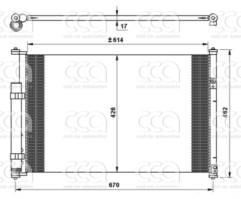 Condensors Nissens Condenser Suzuki Grand Vitara 06-