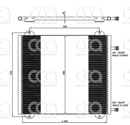 Condensors Nissens Condenser Renault Twingo 01-