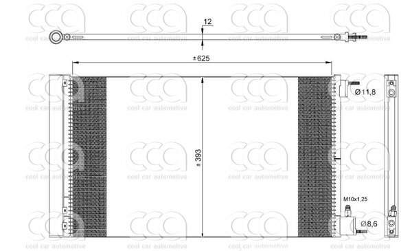 Condensors Nissens Condenser Opel Insignia 08-