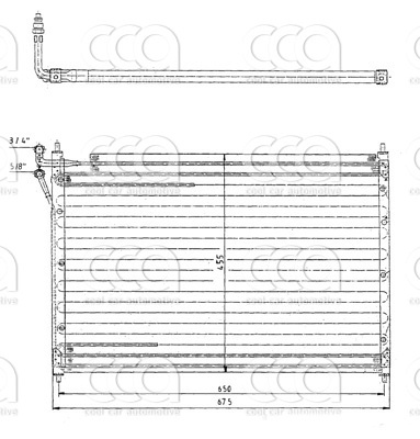 Condensors Nissens Condenser Jaguar XJ40