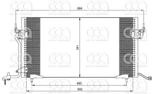 Condensors Nissens Condenser Citroen Berlingo