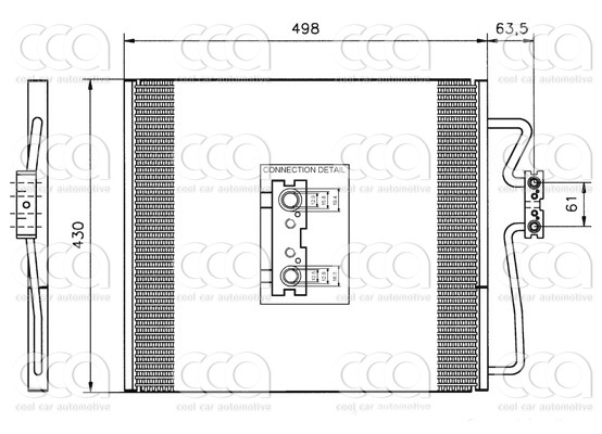 Condensors Nissens Condenser BMW E-38 - 7-serie