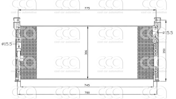 Condensors Nissens Condenser Toyota RAV4