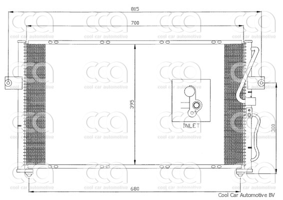 Condensors Nissens Condenser Kia Carnival