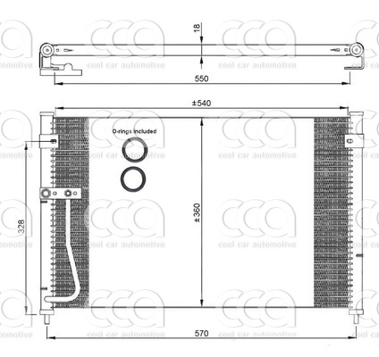 Condensors Nissens Condenser Mazda 626 97-
