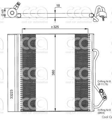 Condensors Nissens Condenser MCC Smart 0,6-0,8 98-