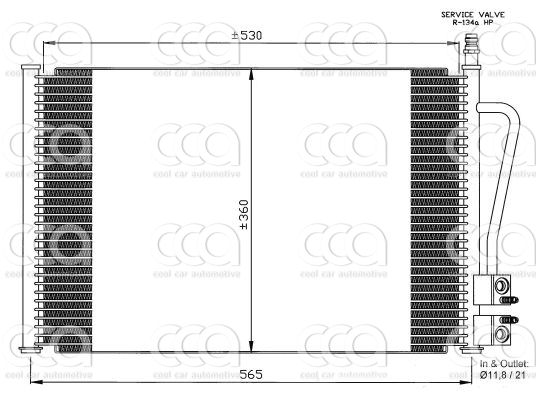 Condensors Nissens Condenser Ford Fiesta V 01-