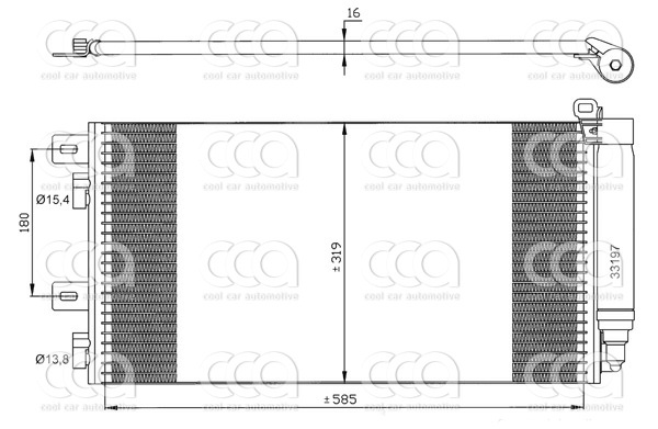 Condensors Nissens Condenser Mini One 01-