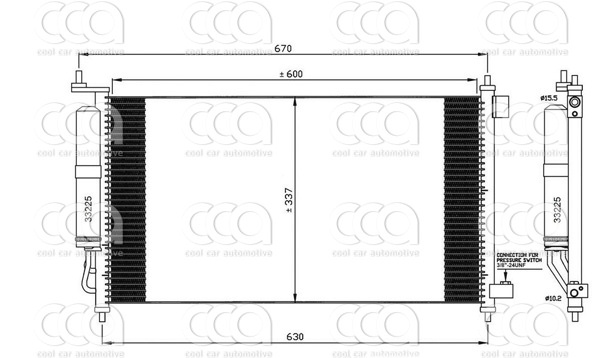 Condensors Nissens Condenser Nissan Micra gas. 03-