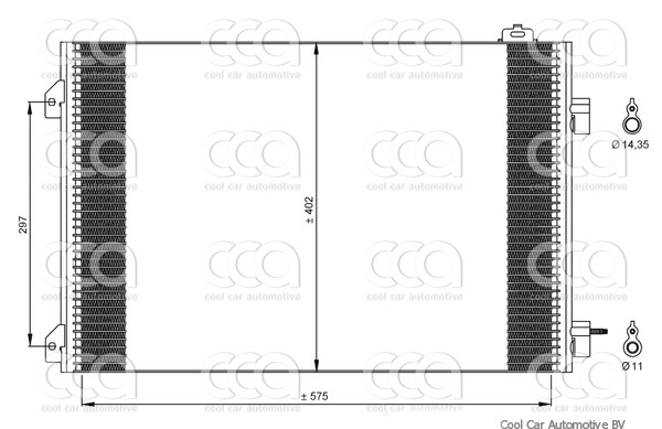 Condensors Nissens Condenser Renault Clio 1.5 cDi 03-