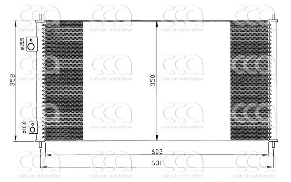 Condensors Nissens Condenser Honda Civic EP/ES/EU 01-