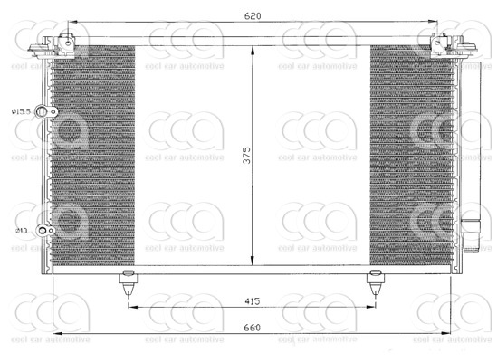 Condensors Nissens Condenser Toyota Camry 01-