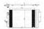Condensors Nissens Condenser Opel Astra H gas 04-