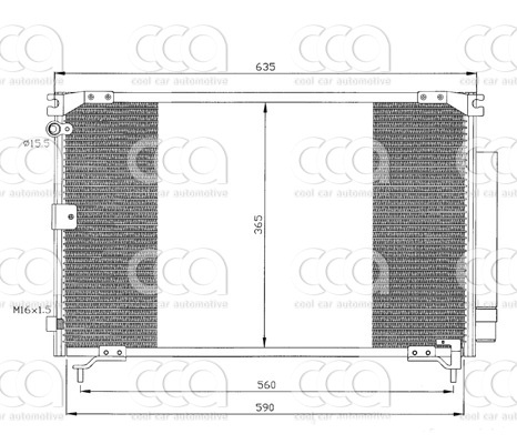Condensors Nissens Condenser Toyota Picnic 2,0 98-01