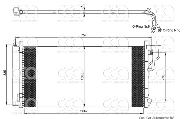 Condensors Nissens Condenser Hyundai Sonata 05-