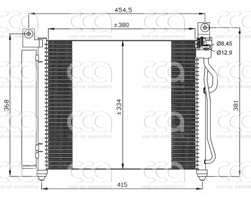 Condensors Nissens Condenser Kia Picanto 04-