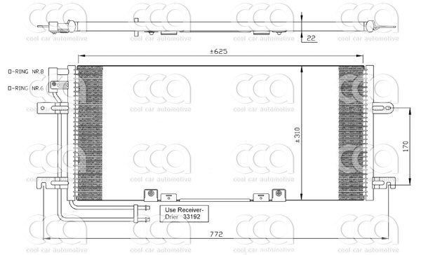 Condensors Nissens Condenser VW-Transporter 90-