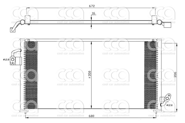 Condensors Nissens Condenser Subaru Forrester 99-