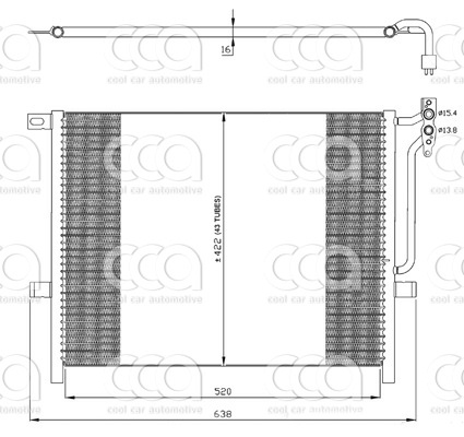 Condensors Nissens Condenser BMW Z4 04-