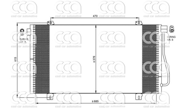 Condensors Nissens Condenser Renault Master 98-