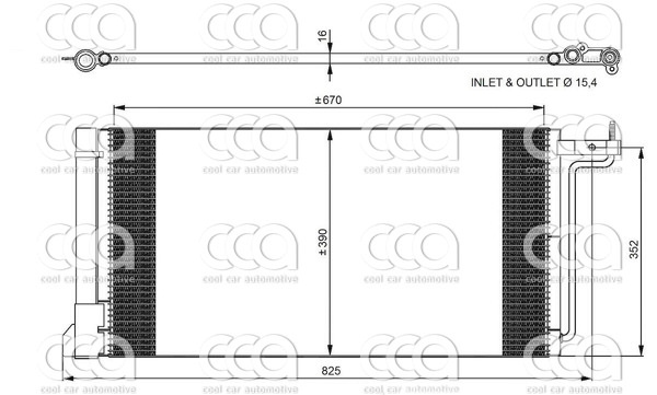 Condensors Nissens Condenser Ford Focus  2011-