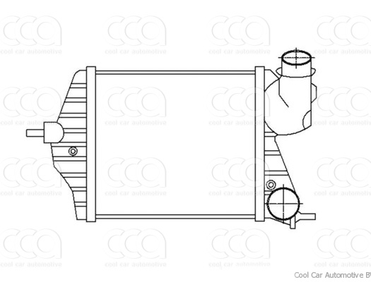Intercoolers Intercooler Fiat Idea 08>