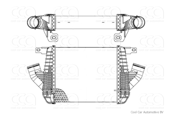 Intercoolers Intercooler Nissan Cabstar / NT400